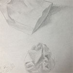 Paper Bag 12 min sketches